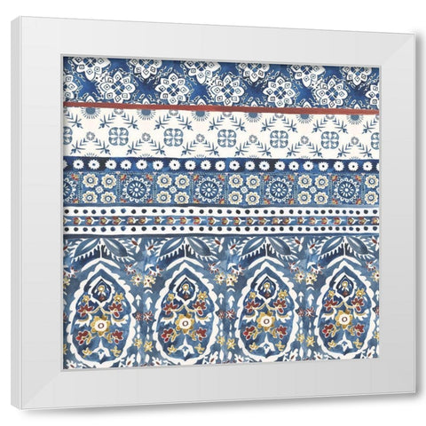 Paradiso I White Modern Wood Framed Art Print by Zarris, Chariklia