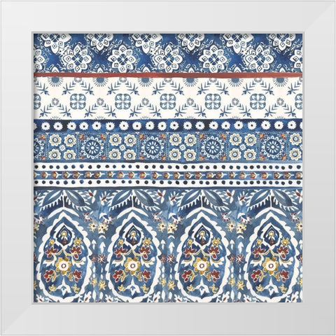 Paradiso I White Modern Wood Framed Art Print by Zarris, Chariklia
