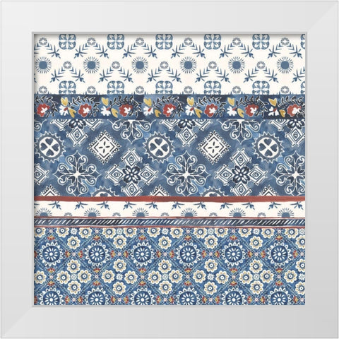 Paradiso II White Modern Wood Framed Art Print by Zarris, Chariklia