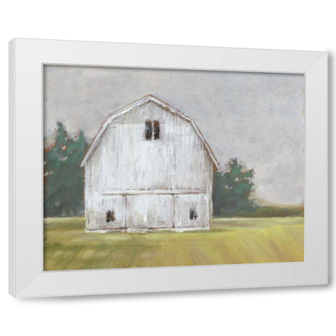 Rustic Barnyard I White Modern Wood Framed Art Print by Harper, Ethan
