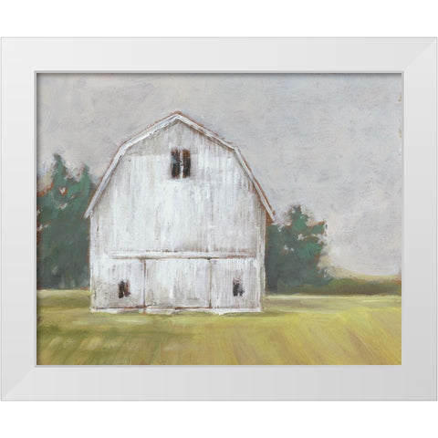 Rustic Barnyard I White Modern Wood Framed Art Print by Harper, Ethan