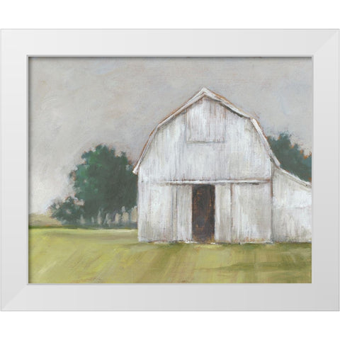 Rustic Barnyard II White Modern Wood Framed Art Print by Harper, Ethan