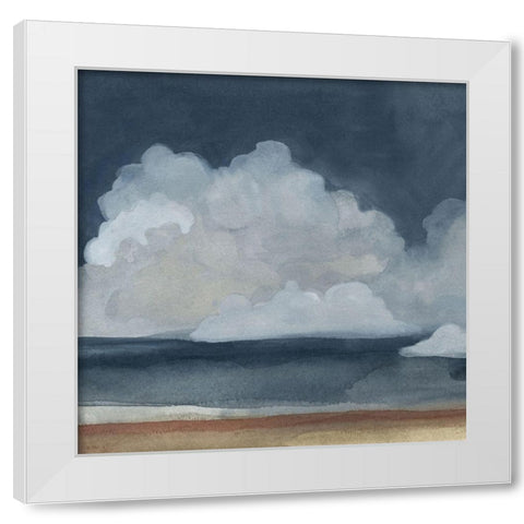 Cloud Landscape III White Modern Wood Framed Art Print by Scarvey, Emma