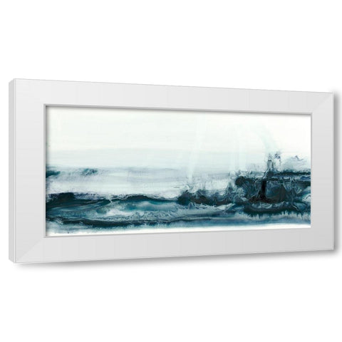 Rip Current I White Modern Wood Framed Art Print by Harper, Ethan