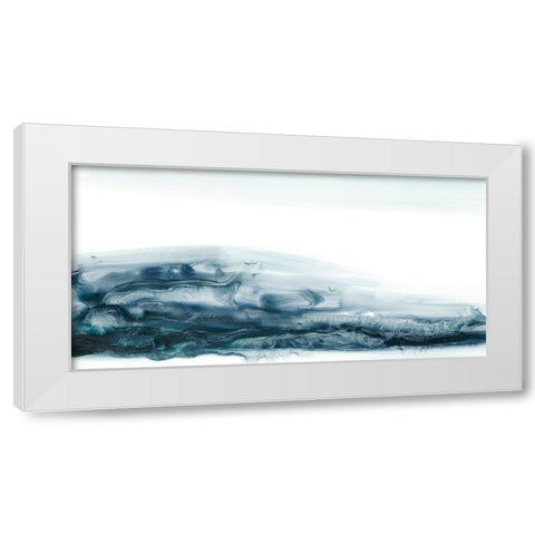 Rip Current II White Modern Wood Framed Art Print by Harper, Ethan