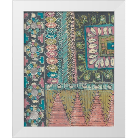 Bohemia I White Modern Wood Framed Art Print by Zarris, Chariklia