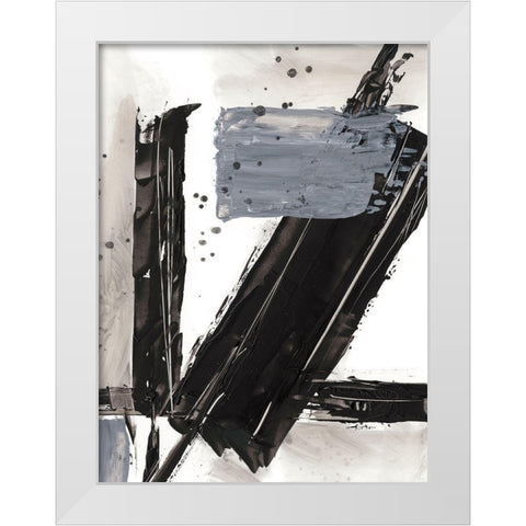 Demolition IV White Modern Wood Framed Art Print by Harper, Ethan