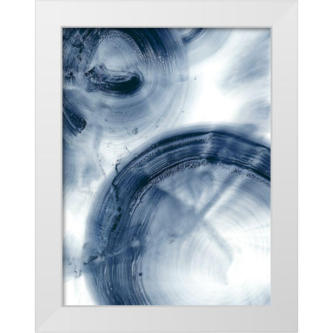 Quasars I White Modern Wood Framed Art Print by Harper, Ethan