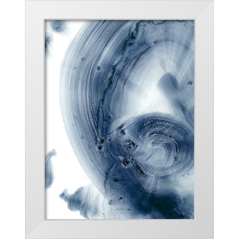Quasars II White Modern Wood Framed Art Print by Harper, Ethan