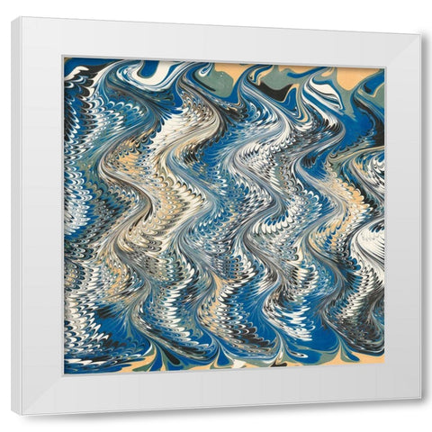 Florentine III White Modern Wood Framed Art Print by Unknown