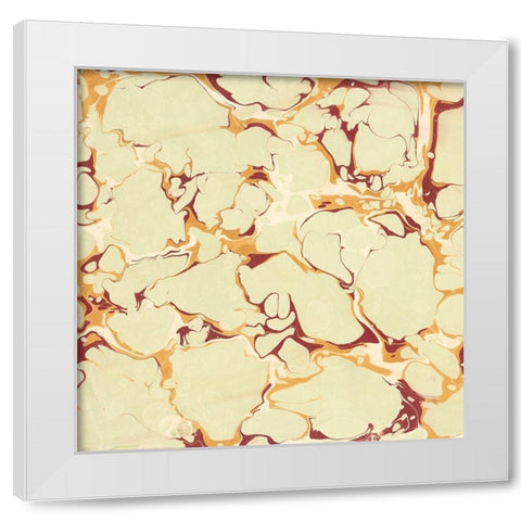 Florentine VIII White Modern Wood Framed Art Print by Unknown