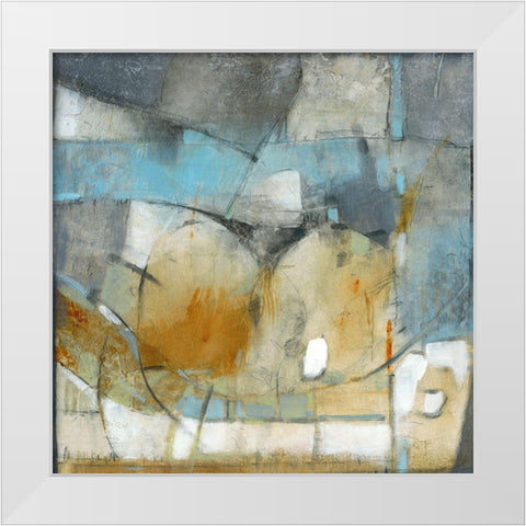 Aerial View I White Modern Wood Framed Art Print by OToole, Tim