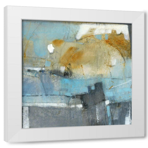 Aerial View II White Modern Wood Framed Art Print by OToole, Tim