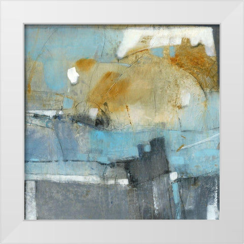 Aerial View II White Modern Wood Framed Art Print by OToole, Tim