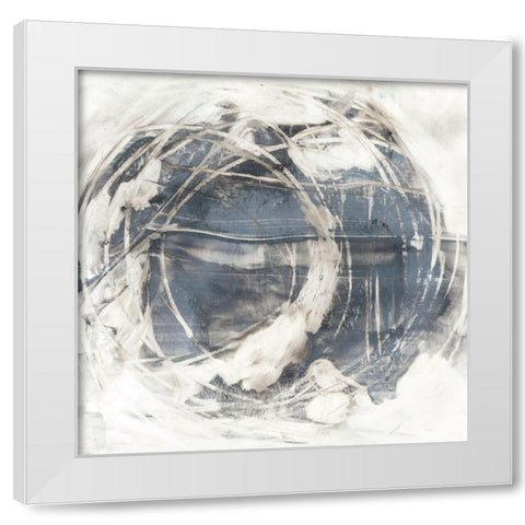 UA CH Rotational Orbit I White Modern Wood Framed Art Print by Harper, Ethan