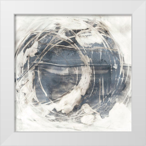UA CH Rotational Orbit I White Modern Wood Framed Art Print by Harper, Ethan