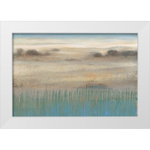 Destination II White Modern Wood Framed Art Print by OToole, Tim