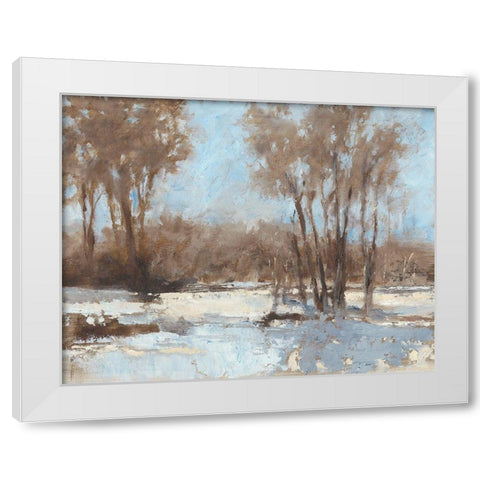 Sunlit I White Modern Wood Framed Art Print by Harper, Ethan
