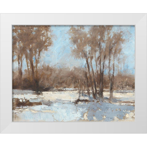 Sunlit I White Modern Wood Framed Art Print by Harper, Ethan