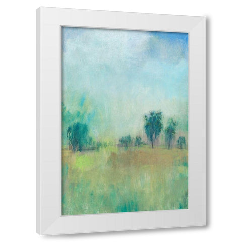Serene Spring II White Modern Wood Framed Art Print by OToole, Tim