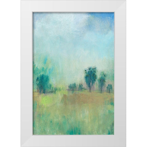 Serene Spring II White Modern Wood Framed Art Print by OToole, Tim