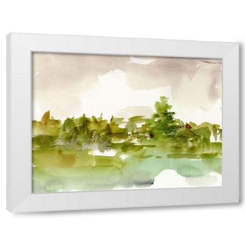 Morning Retreat II White Modern Wood Framed Art Print by Harper, Ethan
