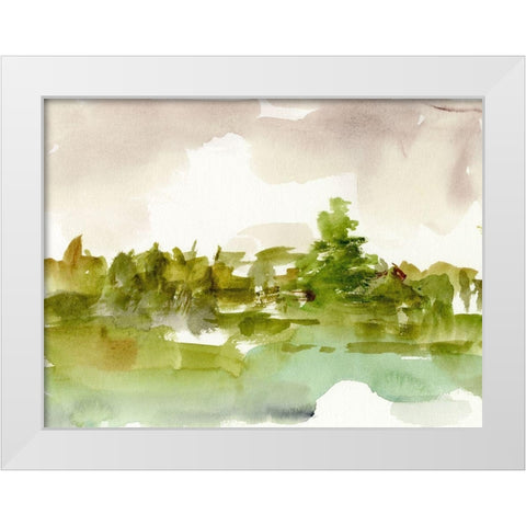 Morning Retreat II White Modern Wood Framed Art Print by Harper, Ethan