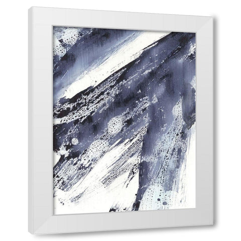 Directionality II White Modern Wood Framed Art Print by Harper, Ethan