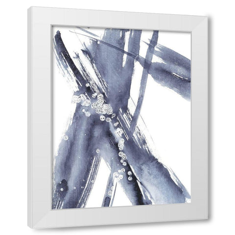 Directionality IV White Modern Wood Framed Art Print by Harper, Ethan