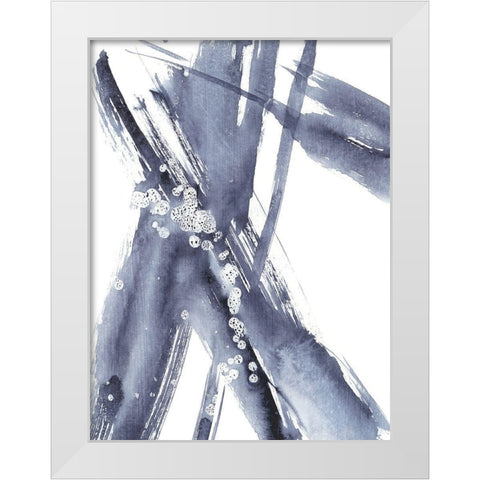 Directionality IV White Modern Wood Framed Art Print by Harper, Ethan