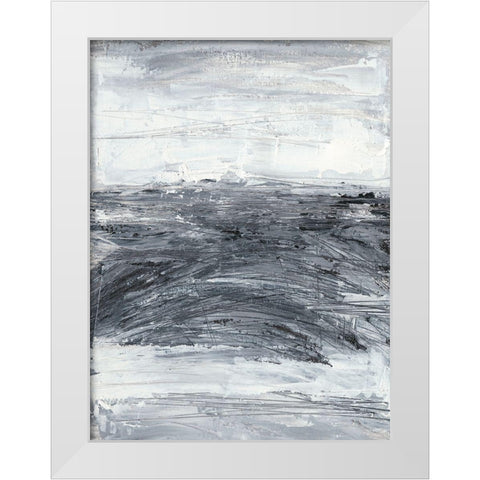 Conductivity II White Modern Wood Framed Art Print by Harper, Ethan
