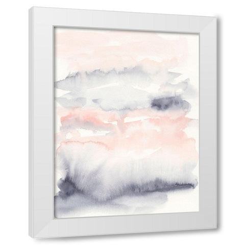 Violet and Blush I White Modern Wood Framed Art Print by Harper, Ethan
