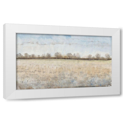 Grazing Land I White Modern Wood Framed Art Print by OToole, Tim