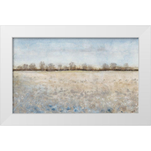 Grazing Land II White Modern Wood Framed Art Print by OToole, Tim