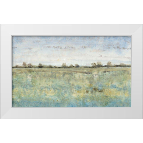 Grazing Land III White Modern Wood Framed Art Print by OToole, Tim