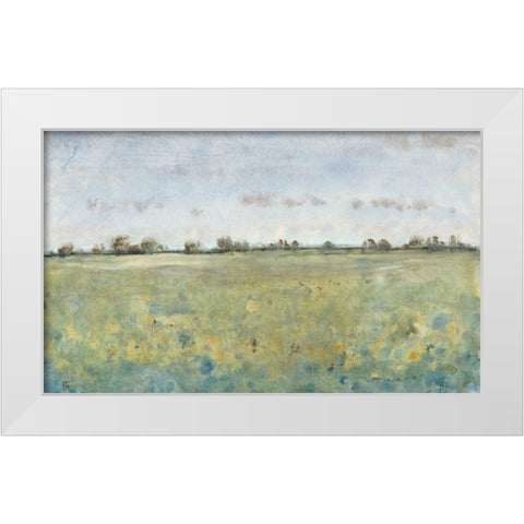 Grazing Land IV White Modern Wood Framed Art Print by OToole, Tim
