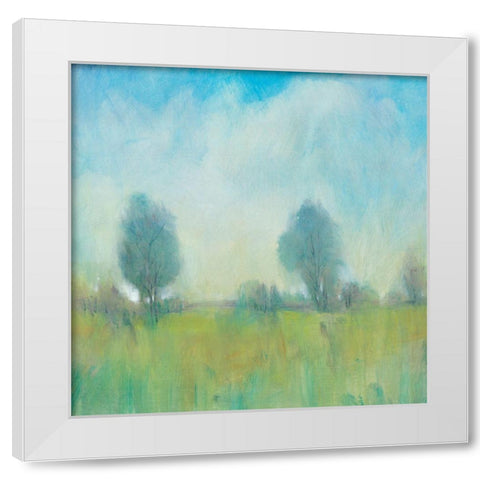 Summertime II White Modern Wood Framed Art Print by OToole, Tim
