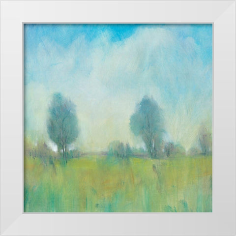 Summertime II White Modern Wood Framed Art Print by OToole, Tim