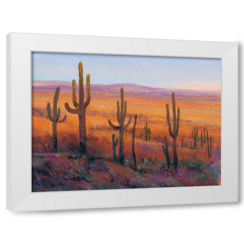 Desert Light I White Modern Wood Framed Art Print by OToole, Tim