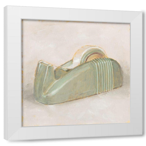 Old School I White Modern Wood Framed Art Print by Harper, Ethan