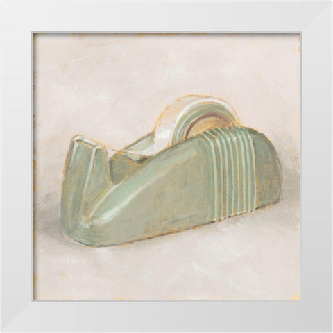 Old School I White Modern Wood Framed Art Print by Harper, Ethan