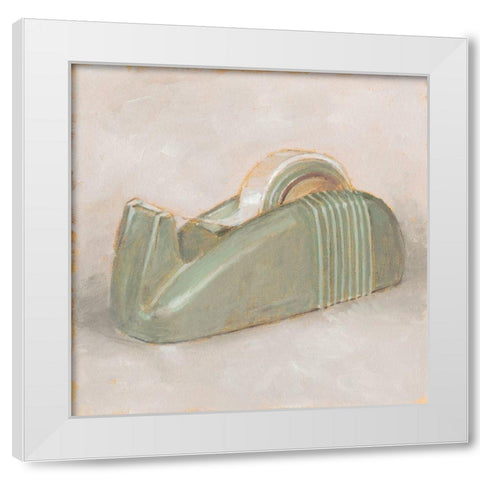 Old School I White Modern Wood Framed Art Print by Harper, Ethan