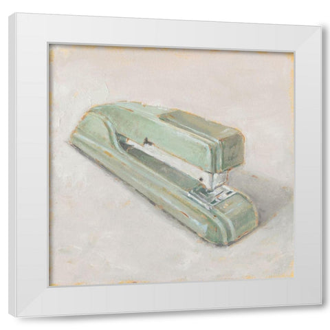 Old School IV White Modern Wood Framed Art Print by Harper, Ethan