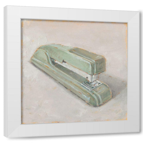 Old School IV White Modern Wood Framed Art Print by Harper, Ethan