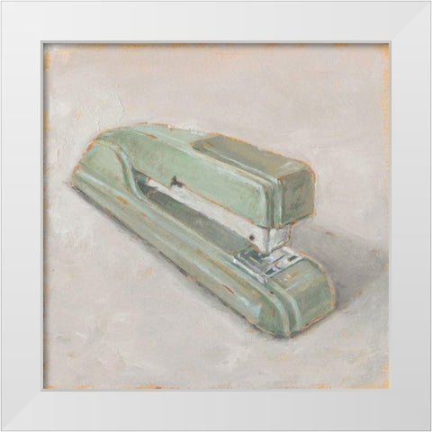 Old School IV White Modern Wood Framed Art Print by Harper, Ethan