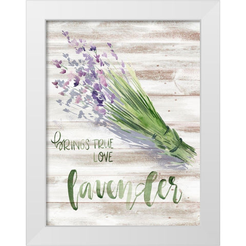 Green Witch II White Modern Wood Framed Art Print by Parker, Jennifer Paxton
