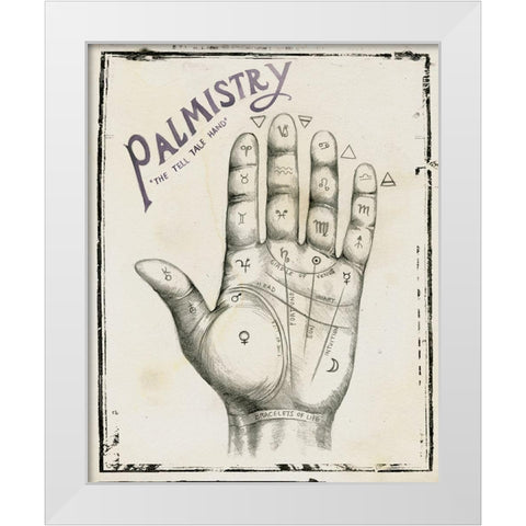Mystical II White Modern Wood Framed Art Print by Parker, Jennifer Paxton