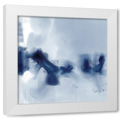 Box Jellies I White Modern Wood Framed Art Print by Harper, Ethan