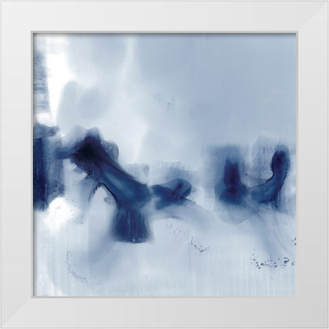 Box Jellies I White Modern Wood Framed Art Print by Harper, Ethan