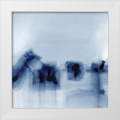 Box Jellies II White Modern Wood Framed Art Print by Harper, Ethan